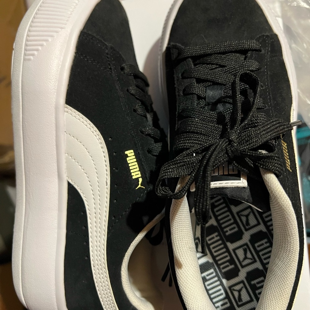 Puma Monochrome Athletic Shoes